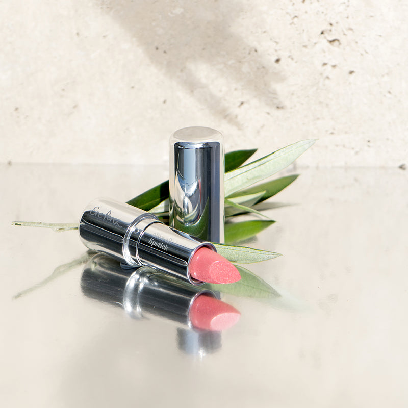 Ere Perez High Tea Olive Oil Lipstick with olive branch