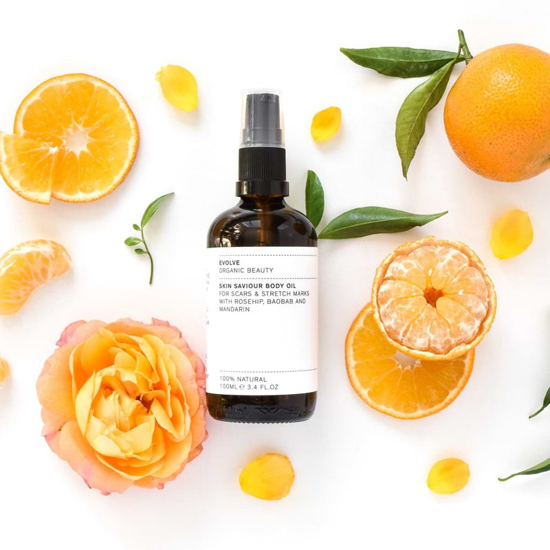 Evolve Beauty Skin Saviour Body Oil 100ml with Oranges