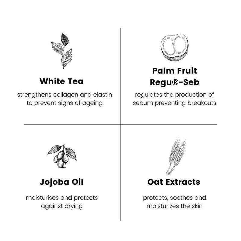 White Tea Balancing Cream Ingredients